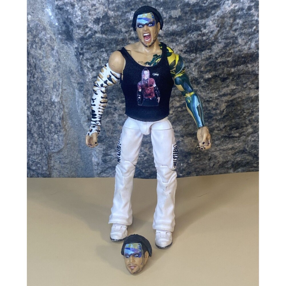 WWE Ultimate Edition Series 14 Jeff Hardy Loose - Extra Head